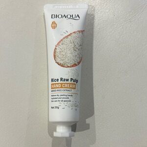 Aqua White Hand Cream with Rice Extract